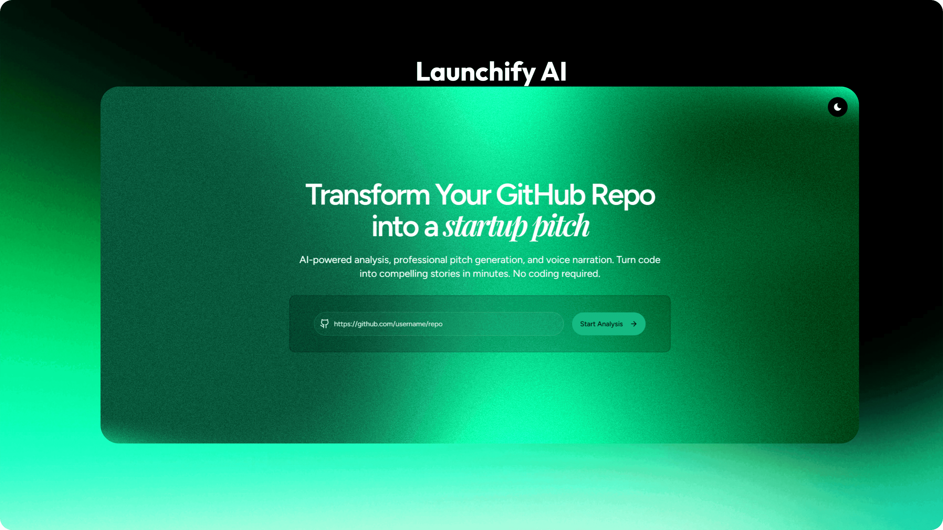 I Built an AI That Turns GitHub Repos Into Startup Pitches