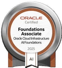 Oracle Cloud Infrastructure 2025 AI Foundations Associate
