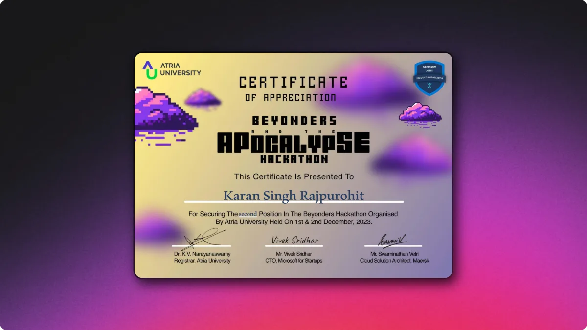Beyonders Hackathon 2023