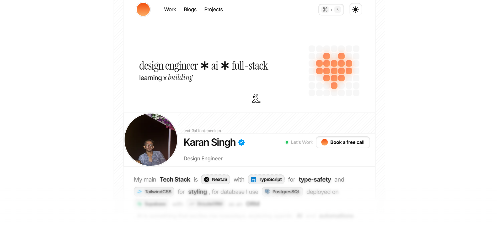 Karan Singh V - Full Stack Developer & UI Designer